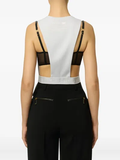 Elisabetta Franchi Button-fastening Waistcoat In White