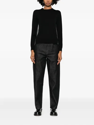 Quetsche Lace-panel Jumper In Black