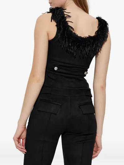 Misbhv Fishtail Decorative Strap In Black