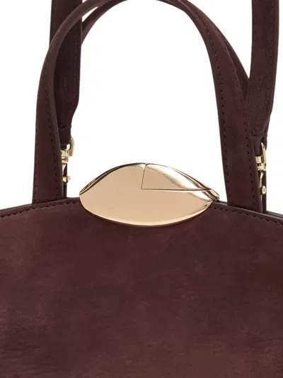 Benedetta Bruzziches Serena Top Handle Tote Bag In Red