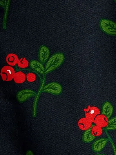 Mini Rodini Puff-sleeve Floral Top In Multi