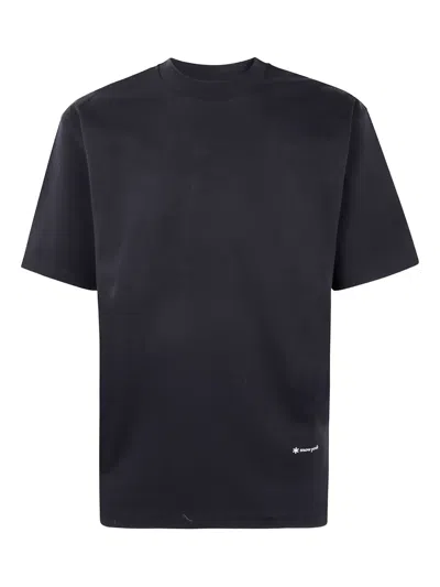 Snow Peak Logo-detail T-shirt In Blue