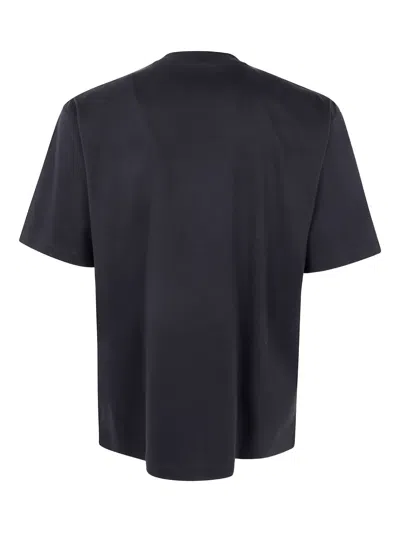 Snow Peak Logo-detail T-shirt In Blue