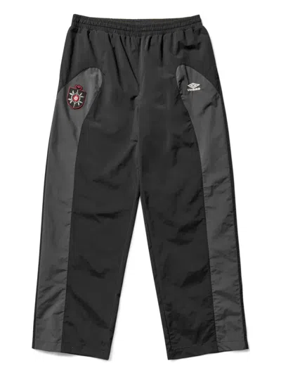 标贴拼接运动裤