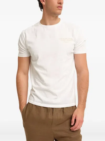 Peninsula Swimwear Graphic-print T-shirt In White