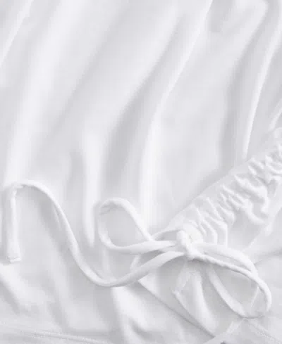 On 34th Women's Side-cinched Muscle Tank, Created For Macy's In White