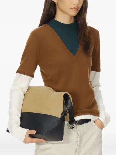 V-NECK LAYERED T-SHIRT