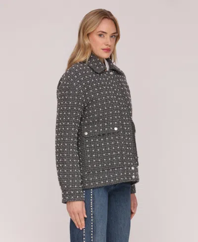 Avec Les Filles Wool-blend Mid-length Coat In Gray