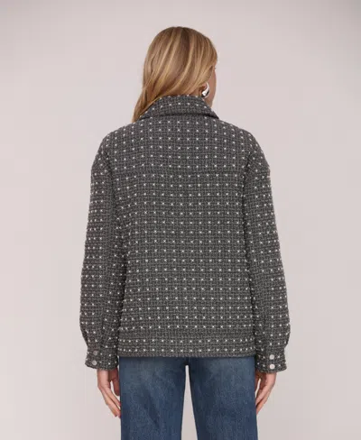 Avec Les Filles Wool-blend Mid-length Coat In Gray