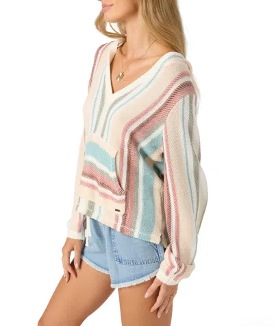 O'neill Catamaran Stripe Hoodie In Multi