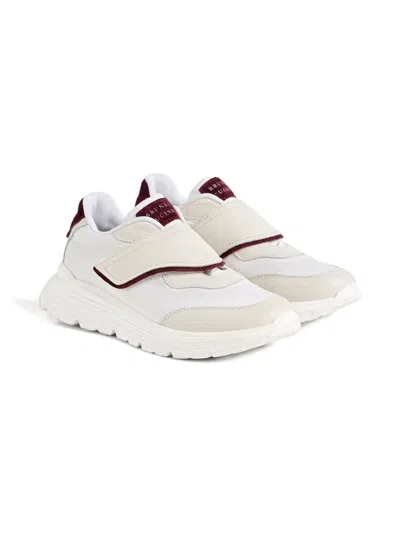 Brunello Cucinelli Strap Sneakers In White