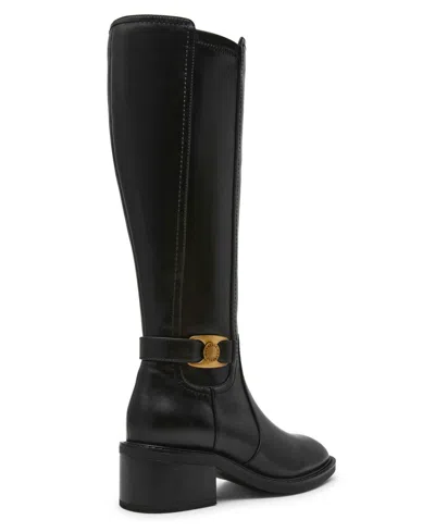 Anne Klein Women's Anessa Block Heel Knee High Boots In Black