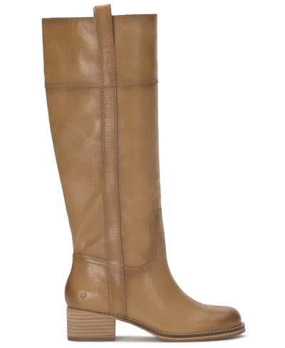 Lucky Brand Women's Hybiscus Knee-high Riding Boots In Brown