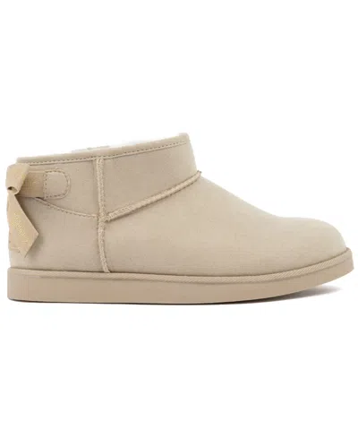 Juicy Couture Womens Kelsey Flat Heel Booties In Neutral