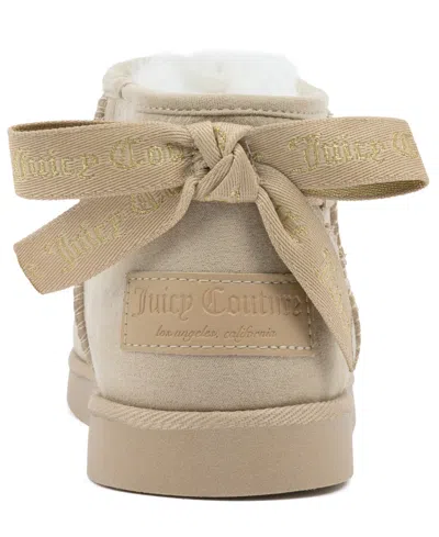 Juicy Couture Womens Kelsey Flat Heel Booties In Neutral