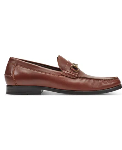 Rockport Men's Whit Dress Slip On Classic Bit Loafers In Brown