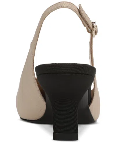 Sam Edelman Bianka Slingback Kitten Heels In Brown