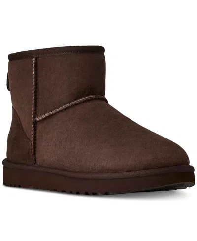 Ugg Classic Mini Ii Shearling Boots In Brown