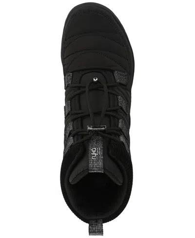 Ryka Rykä Sienna Water Repellent Bootie In Black