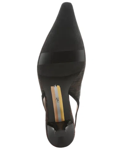 Sam Edelman Bianka Slingback Mesh Pointed Toe Pump In Brown