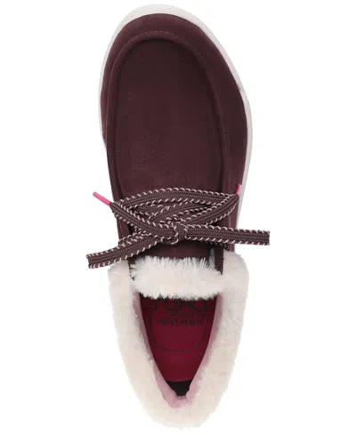 Ryka Avid Sneaker Bootie In Burgundy