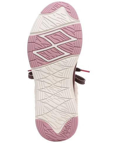 Ryka Avid Sneaker Bootie In Burgundy