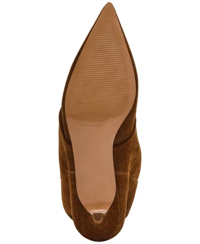 Steve Madden Luca Kitten Heel Knee High Boot In Brown