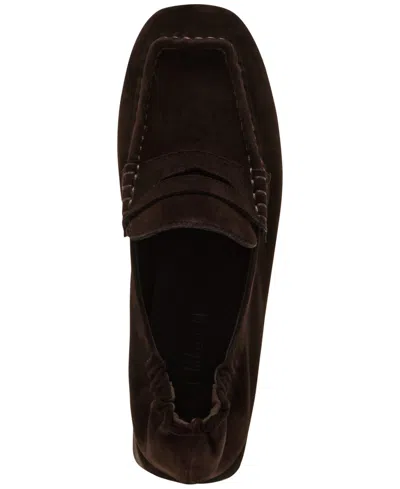 Steve Madden Women's Este Block-heel Loafers In Brown