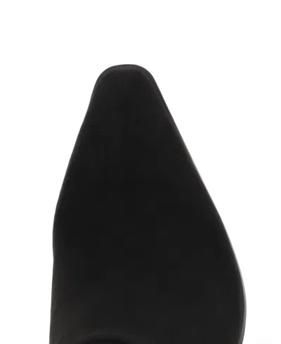 Mia Women's Aletta Pointed Toe Kitten Heel Dress Booties In Black