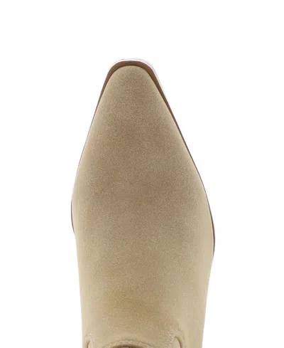 Mia Women's Aletta Pointed Toe Kitten Heel Dress Booties In Neutral