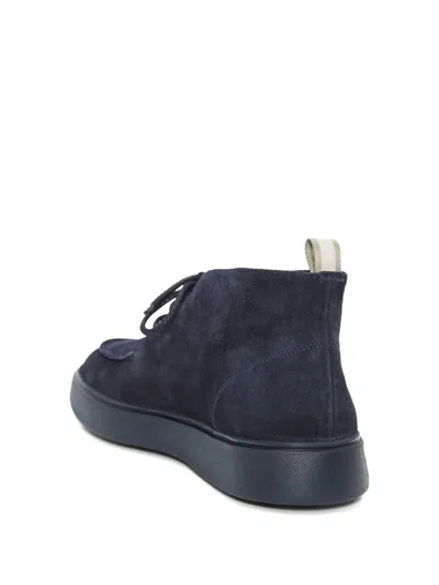 Officine Creative Chukka Boots In Blue