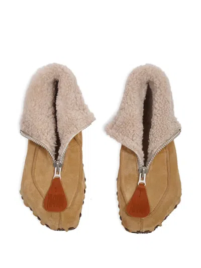 Magliano Leather Boots In Brown