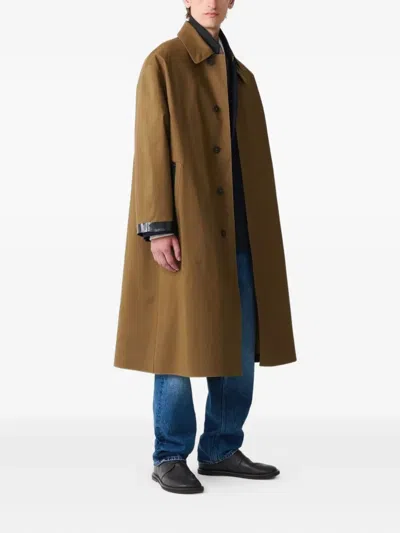 Studio Nicholson Ettrick Coat In Brown