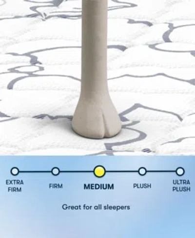 Serta 34th Street 13.5" Medium Tight Top Mattress, Queen In White