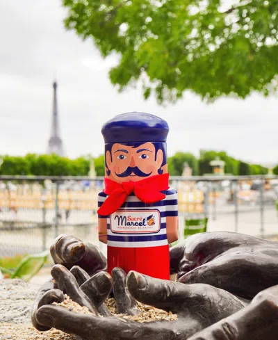 Maxim's De Paris Sacre Marcel, Marcel Character Tin With Chocolate Truffles, 6 Pieces In Multi