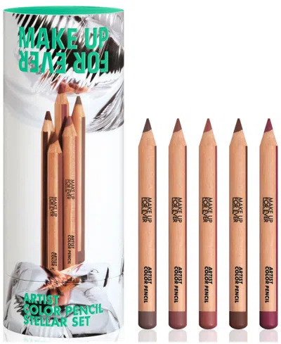 Make Up For Ever 5-pc. Mini Artist Color Lip Pencils Set In Transparent