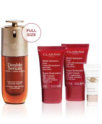 Clarins Rituale Double Serum E Multi-intensive In Transparent