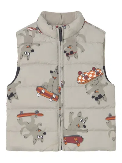 Mayoral Reversible Vest In Multi