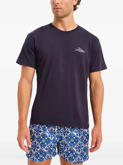 Peninsula Swimwear Cotton T-shirt In Blue