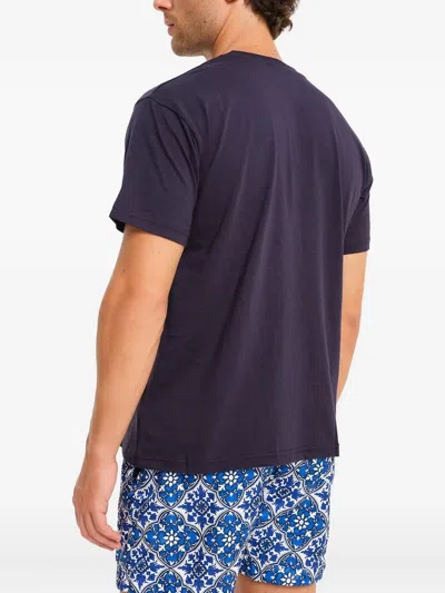 Peninsula Swimwear Cotton T-shirt In Blue