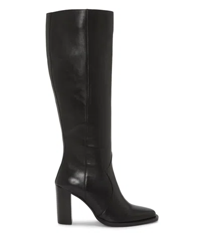 Vince Camuto Lecheya Extra Wide Calf Knee High Boot In Black