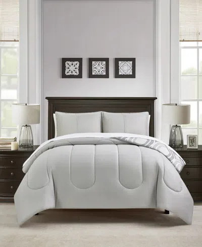 Sunham Ansiey Geometric 3-pc. Comforter Sets In Neutral