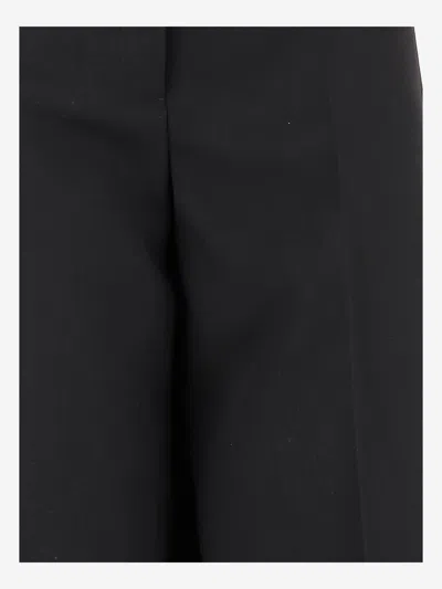 Jil Sander Wool Trousers In Black