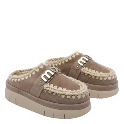 Mou Bounce Clog Metal In Gray