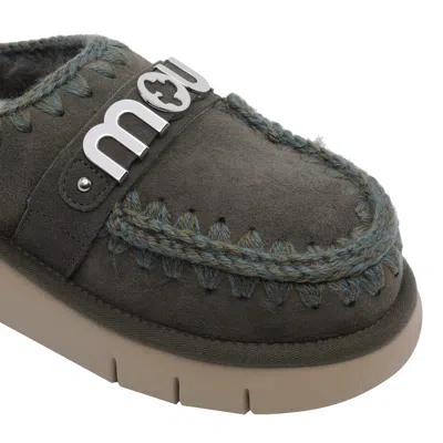 Mou Letter Logo Bounce Clog In Multi