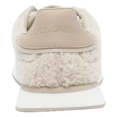 Dolce & Gabbana Dolce&gabbana Women Dg Cushion Sneakers In Neutral