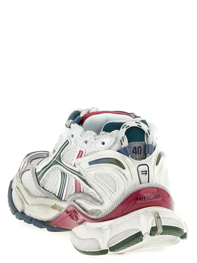 Balenciaga Runner Low-top Nylon And Mesh Sneakers In Multi