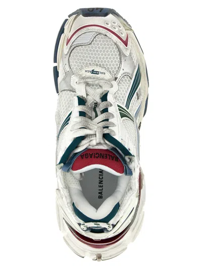 Balenciaga Runner Low-top Nylon And Mesh Sneakers In Multi
