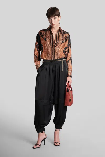 Zimmermann Longline Paisley Pattern Top In Brown