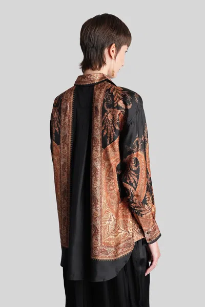 Zimmermann Longline Paisley Pattern Top In Brown
